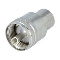 Mufă UHF Tată Drept Twist-On pentru Cablu | Electronic-mag.ro | Componente Electronice