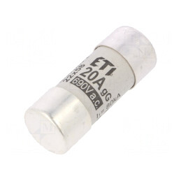 Siguranță industrială cilindrică gG 20A 690VAC | Electronic-mag.ro | Componente Electronice