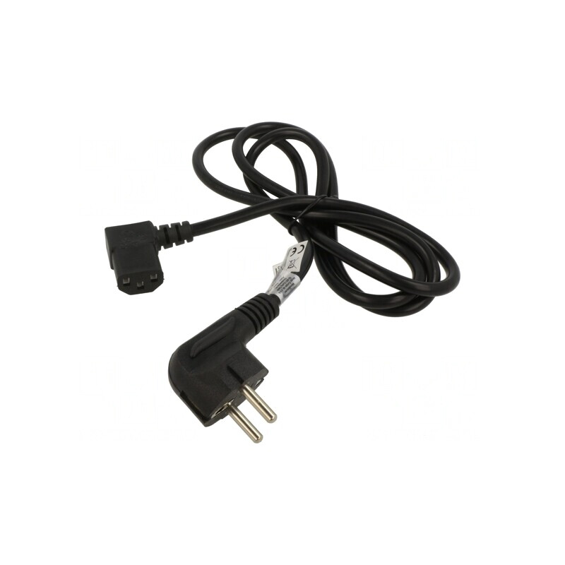 Cablu Schuko Negru 1.5m 3x0.75mm2 10A 250V | Electronic-mag.ro | Componente Electronice Cablu Schuko Negru 1.5m 3x0.75mm2 10A 250V | Electronic-mag.ro | Componente Electronice