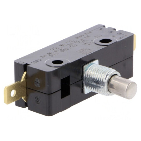 Microîntrerupător SPDT 15A/250VAC 2A/48VDC cu ax | Electronic-mag.ro | Componente Electronice