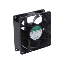 Ventilator axial DC 12V 80x80x25mm | Electronic-mag.ro | Componente Electronice