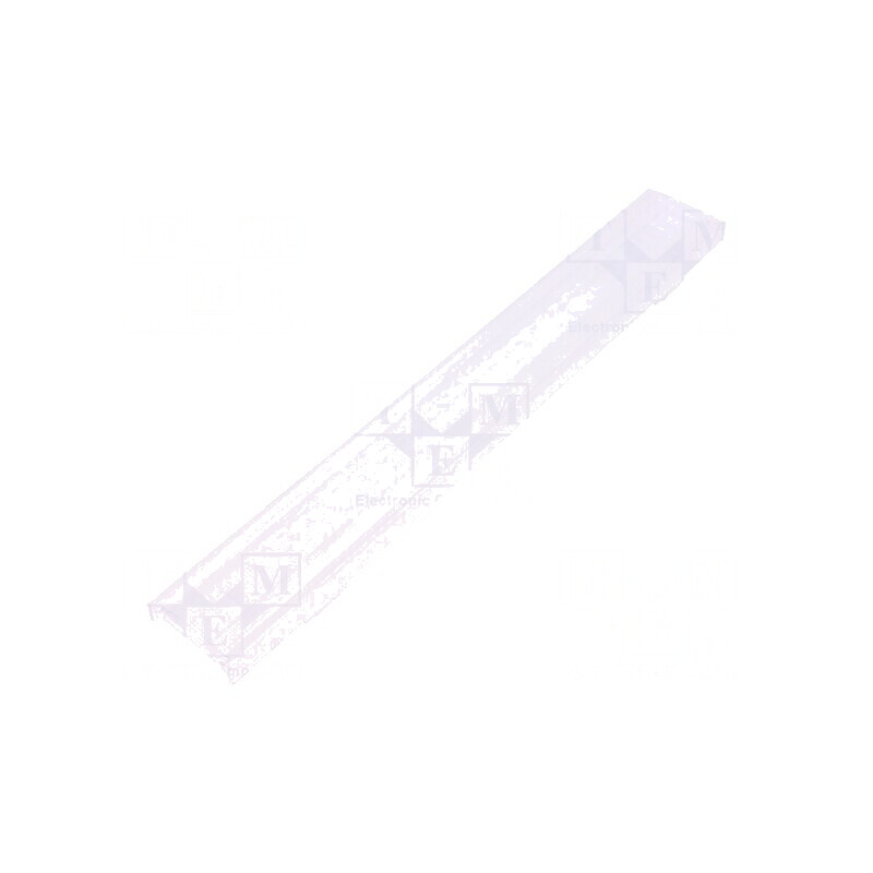 Lentilă LED Dreptunghiulară Transparentă 9,5mm | Electronic-mag.ro | Componente Electronice