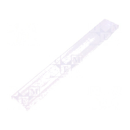 Lentilă LED Dreptunghiulară Transparentă 9,5mm | Electronic-mag.ro | Componente Electronice