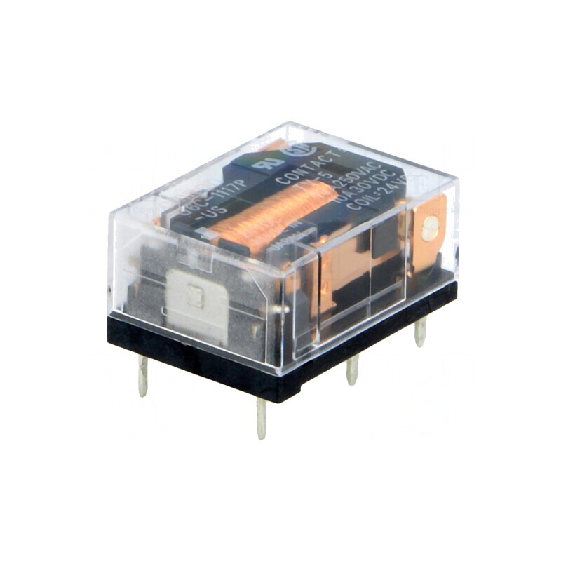 Releu Electromagnetic SPST-NO 24VDC 10A 250VAC | Electronic-mag.ro | Componente Electronice Releu Electromagnetic SPST-NO 24VDC 10A 250VAC | Electronic-mag.ro | Componente Electronice