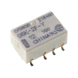 Releu Electromagnetic DPDT 12V 1A | Electronic-mag.ro | Componente Electronice