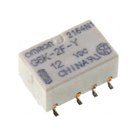 Releu Electromagnetic DPDT 12V 1A | Electronic-mag.ro | Componente Electronice