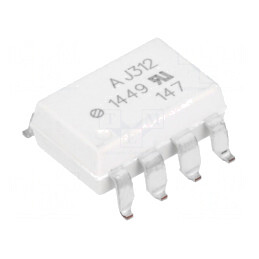 Optocuplor SMD 1 Canal Controler IGBT 3,75kV 8 Pin | Electronic-mag.ro | Componente Electronice