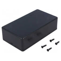 Carcasă Universală ABS Neagră 62x112x31mm | Electronic-mag.ro | Componente Electronice