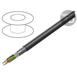 Cablu BiTservo UV 4G2,5mm2 Cu PVC Negru | Electronic-mag.ro | Componente Electronice