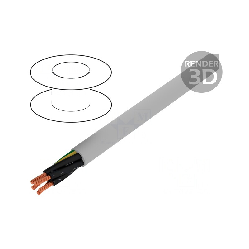 Cablu JZ-500-PUR 5G1mm2 neecranat 300V/500V gri | Electronic-mag.ro | Componente Electronice Cablu JZ-500-PUR 5G1mm2 neecranat 300V/500V gri | Electronic-mag.ro | Componente Electronice
