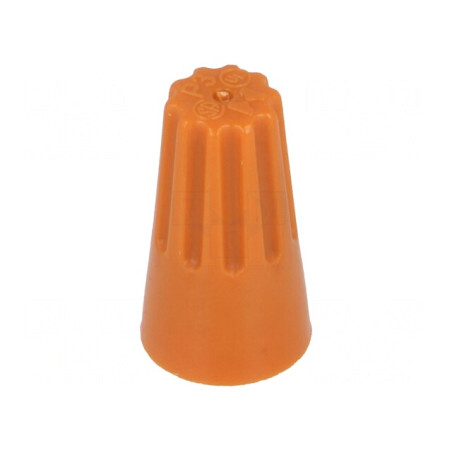 Bloc Terminal cu Înfiletare 0,5-2,5mm² Portocaliu 80 Buc. | Electronic-mag.ro | Componente Electronice