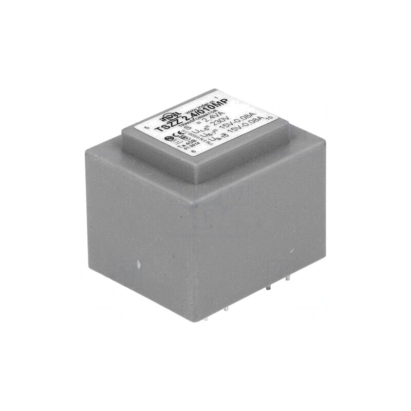 Transformator Încapsulat 2,4VA 230VAC 15V PCB | Electronic-mag.ro | Componente Electronice