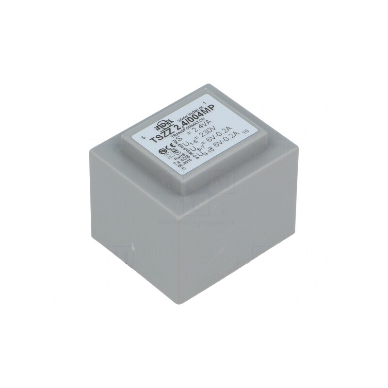 Transformator Încapsulat 2,4VA 230V AC 6V 200mA PCB | Electronic-mag.ro | Componente Electronice Transformator Încapsulat 2,4VA 230V AC 6V 200mA PCB | Electronic-mag.ro | Componente Electronice