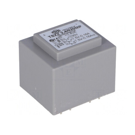 Transformator încapsulat 2,4VA 230V 7,5V 160mA | Electronic-mag.ro | Componente Electronice