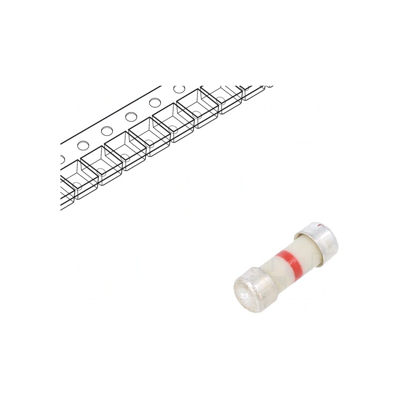 Siguranță rapidă 50mA 250V SMD axial | Electronic-mag.ro | Componente Electronice