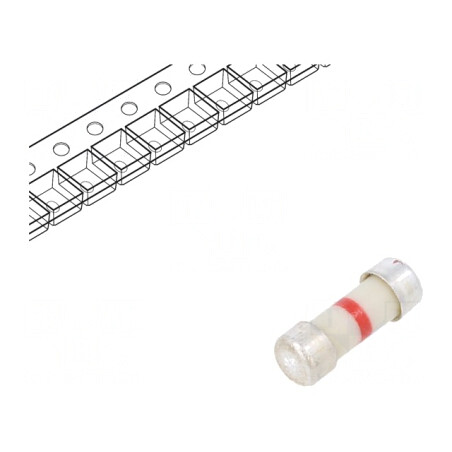 Siguranță rapidă 50mA 250V SMD axial | Electronic-mag.ro | Componente Electronice