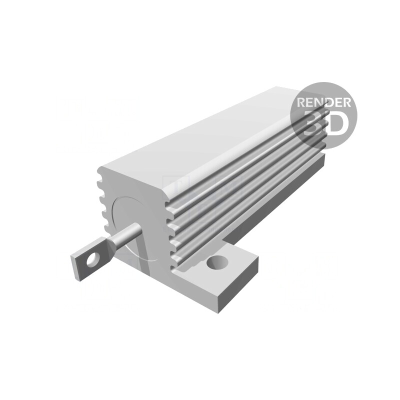 Rezistor Bobinat 6.8Ω 50W ±5% cu Radiator | Electronic-mag.ro | Componente Electronice Rezistor Bobinat 6.8Ω 50W ±5% cu Radiator | Electronic-mag.ro | Componente Electronice