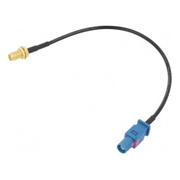 Cablu Fakra Tată la SMA Mamă 200mm | Electronic-mag.ro | Componente Electronice