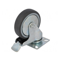 Roată de Transport 100mm 90kg | Electronic-mag.ro | Componente Electronice