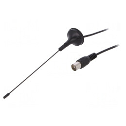 Antena DAB/DVB-T 3dBi cu Magnet și Cablu de 2m | Electronic-mag.ro | Componente Electronice