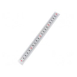 Mini-riglă verticală autoadezivă 11mm plastic | Electronic-mag.ro | Componente Electronice