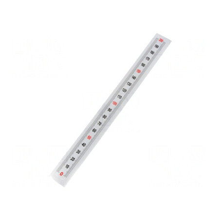 Mini-riglă verticală autoadezivă 11mm plastic | Electronic-mag.ro | Componente Electronice