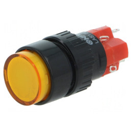 Comutator cu apăsare SPDT 3A 220VAC ON-ON | Electronic-mag.ro | Componente Electronice
