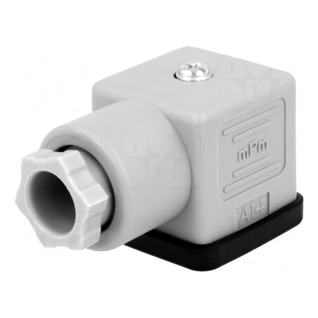 Conector cu Valvă Mufă Format A 18mm Mamă 3 PIN pe Cablu | Electronic-mag.ro | Componente Electronice