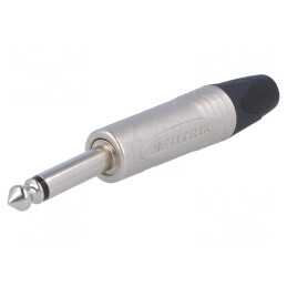 Mufă Jack 6.3mm Mono Dreptă pentru Cablu | Electronic-mag.ro | Componente Electronice