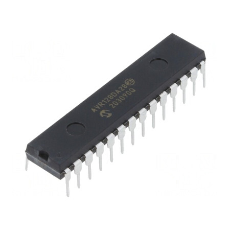 Microcontroler AVR 28-Pin 1.8-5.5V | Electronic-mag.ro | Componente Electronice
