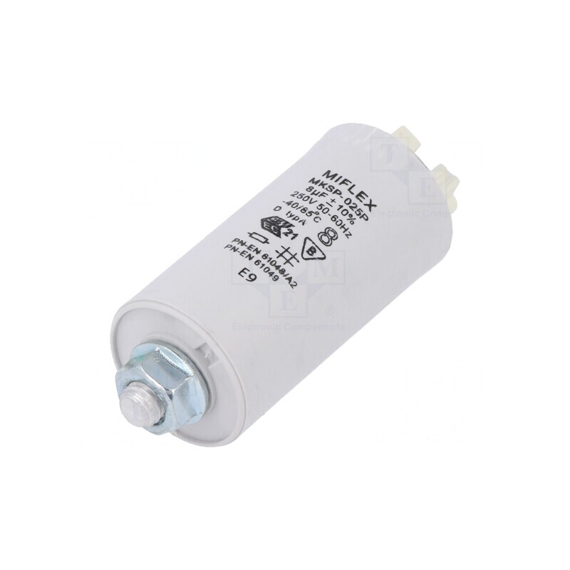 Condensator 8uF 250VAC pentru lămpi cu descărcare în gaze | Electronic-mag.ro | Componente Electronice Condensator 8uF 250VAC pentru lămpi cu descărcare în gaze | Electronic-mag.ro | Componente Electronice