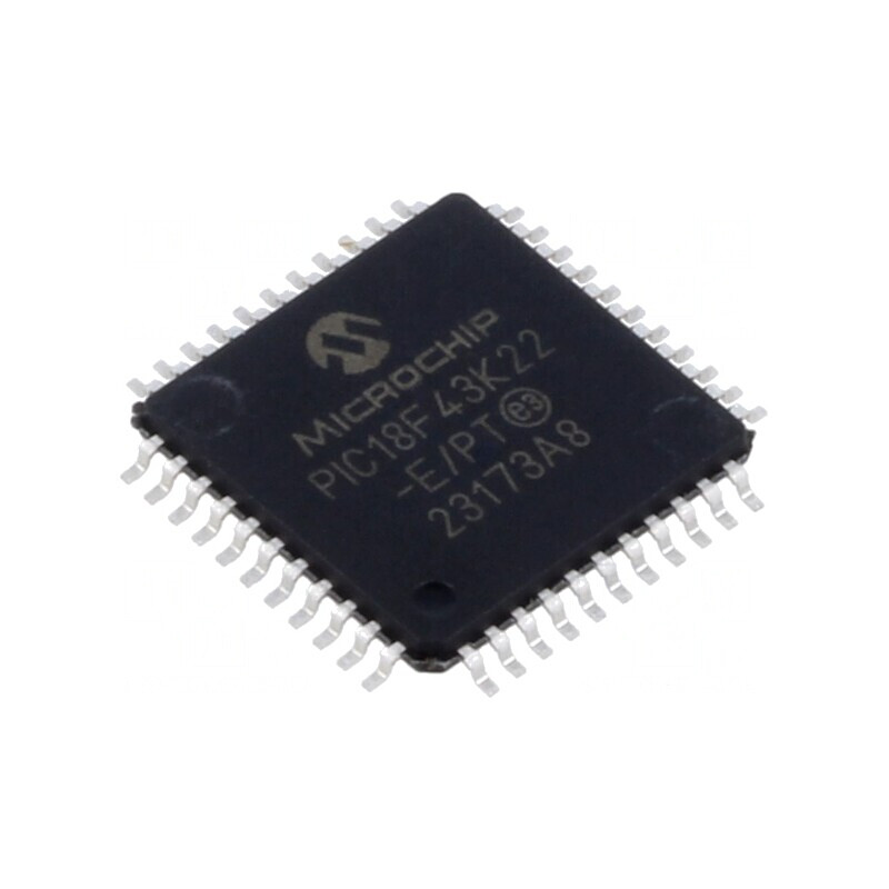 Microcontroler PIC 64MHz 2,3-5,5V SMD TQFP44 | Electronic-mag.ro | Componente Electronice
