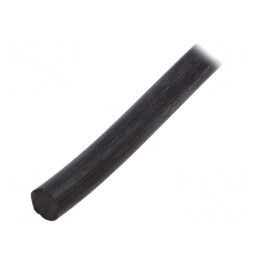 Șnur O-ring cauciuc negru NBR 5m Ø15mm Duritate Shore 70 | Electronic-mag.ro | Componente Electronice