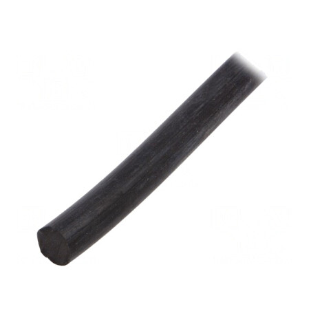 Șnur O-ring cauciuc negru NBR 5m Ø15mm Duritate Shore 70 | Electronic-mag.ro | Componente Electronice