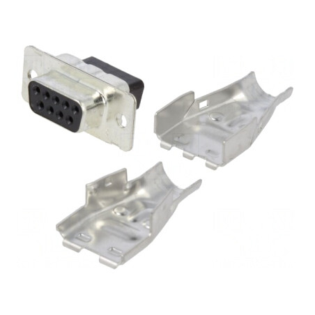 Conector D-Sub 9-Pin Mamă HDP-20 Fără Contacte Ecranat | Electronic-mag.ro | Componente Electronice