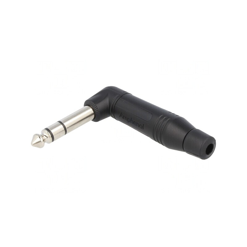 Mufă Jack 6,3mm Stereo 90° Pe Cablu | Electronic-mag.ro | Componente Electronice