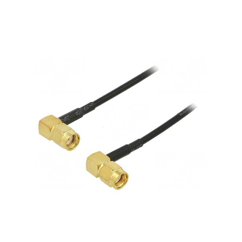 Cablu RP-SMA 50Ω 1m Negru Unghi Drept | Electronic-mag.ro | Componente Electronice Cablu RP-SMA 50Ω 1m Negru Unghi Drept | Electronic-mag.ro | Componente Electronice