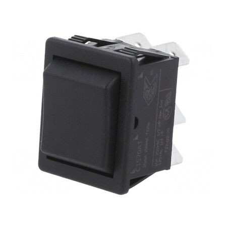 Rocker Switch DP3T ON-OFF-ON 16A 250V 28x22mm | Electronic-mag.ro | Componente Electronice