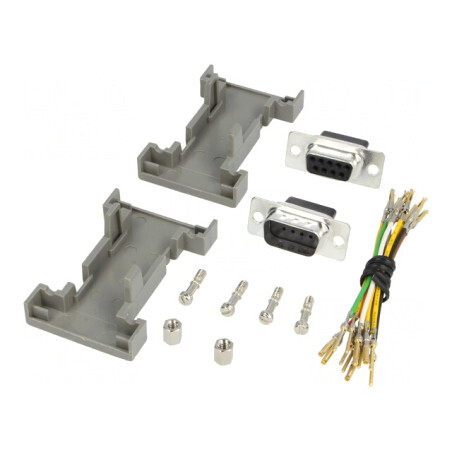 Adaptor D-Sub 9pin Tată-Mamă | Electronic-mag.ro | Componente Electronice