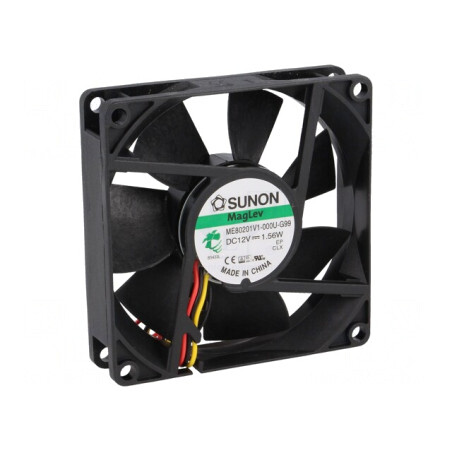 Ventilator DC Axial 12V 80x80x20mm | Electronic-mag.ro | Componente Electronice