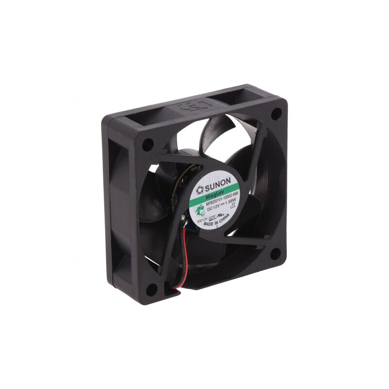 Ventilator axial 12VDC 60x60x20mm 38,87m3/h 33,5dBA | Electronic-mag.ro | Componente Electronice