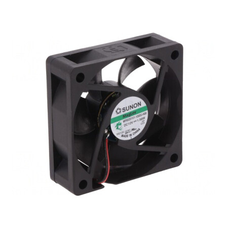 Ventilator axial 12VDC 60x60x20mm 38,87m3/h 33,5dBA | Electronic-mag.ro | Componente Electronice