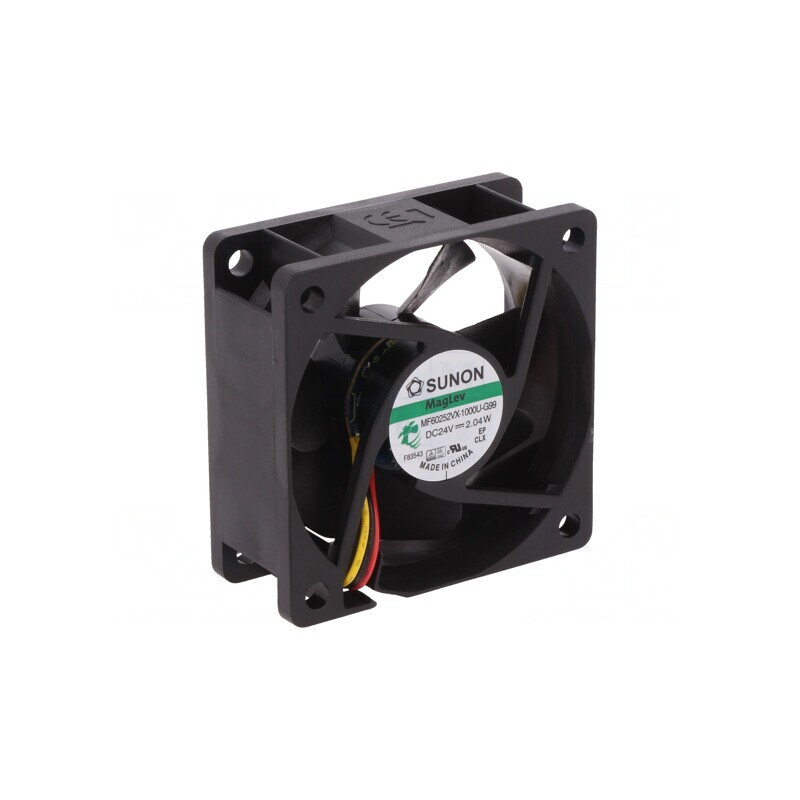 Ventilator axial 24VDC 60x60x25mm 45,63m3/h 27dBA | Electronic-mag.ro | Componente Electronice Ventilator axial 24VDC 60x60x25mm 45,63m3/h 27dBA | Electronic-mag.ro | Componente Electronice