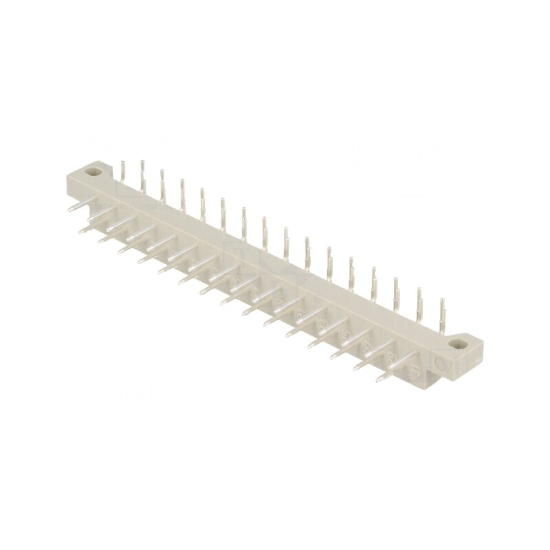 Mufă DIN 41617 tată 31 PIN 90° 2,5mm | Electronic-mag.ro | Componente Electronice