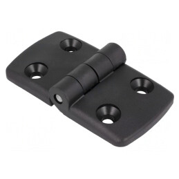 Balama Poliamidă Neagră 87mm x 48mm | Electronic-mag.ro | Componente Electronice