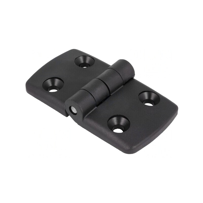 Balama Poliamidă Neagră 87mm x 48mm | Electronic-mag.ro | Componente Electronice
