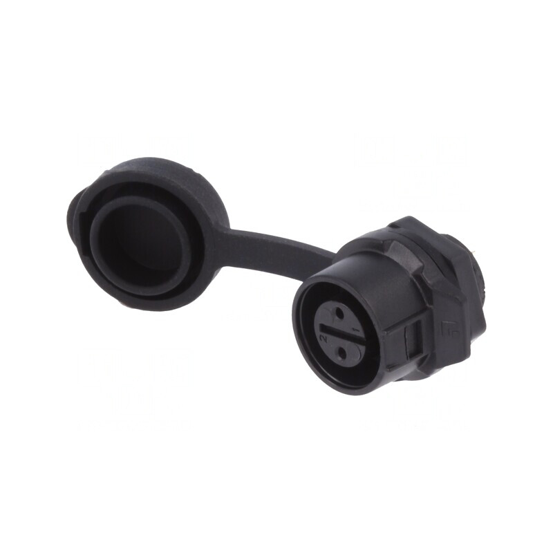 Conector Circular Soclu 12 2-PIN Aurit 5A Mamă | Electronic-mag.ro | Componente Electronice