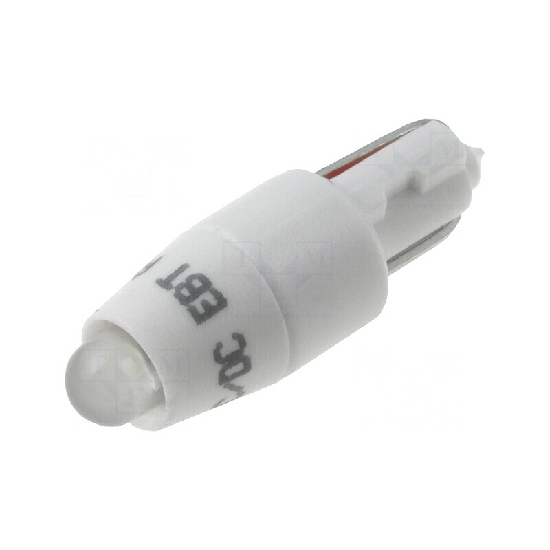 Lampă LED T5 Albă 28V 1 Diodă | Electronic-mag.ro | Componente Electronice