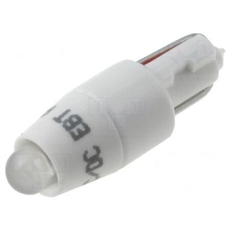 Lampă LED T5 Albă 28V 1 Diodă | Electronic-mag.ro | Componente Electronice