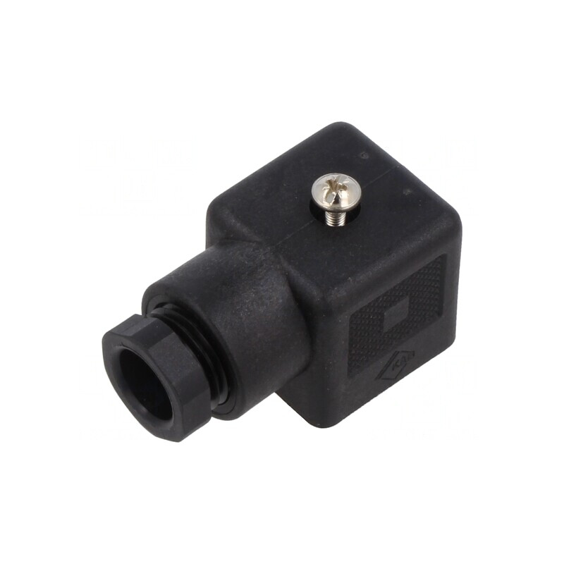 Conector Valvă Mufă 18mm 3 PIN 90° | Electronic-mag.ro | Componente Electronice